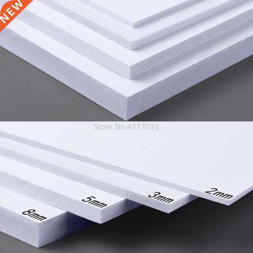 5pcs 300x200mm White/Black PVC foam board  Building mode