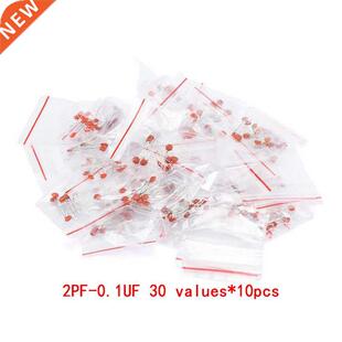 300pcs/lot Ceramic capacitor set pack 2PF-0.1UF 30 values*10