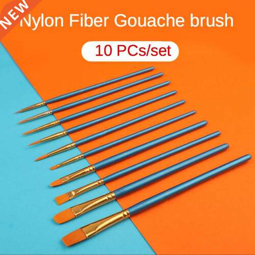Multi-Function Gouache Different Shape Round Pointed Nylon H
