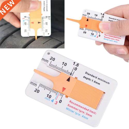 1pcs Car Motorcycle Caravan Trailer Wheel Measure Tyre Tread