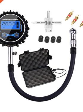 Digital Tire Inflator with Pressure Gauge LCD Large Screen