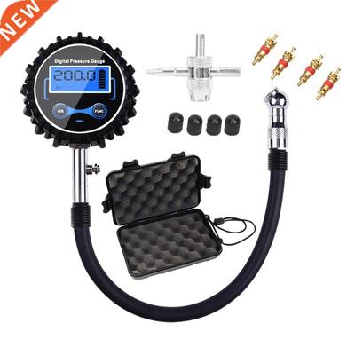 Digital Tire Inflator with Pressure Gauge LCD Large Screen