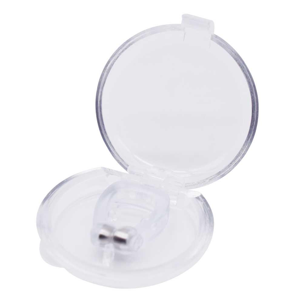 Snore Stopper Silent Sleep Silicone Nose Magnetic Anti Snor