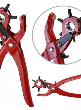 2/2.5/3/3.5/4/4.5MM 5 Hole Size Sewing Lether Belt Hole Pu