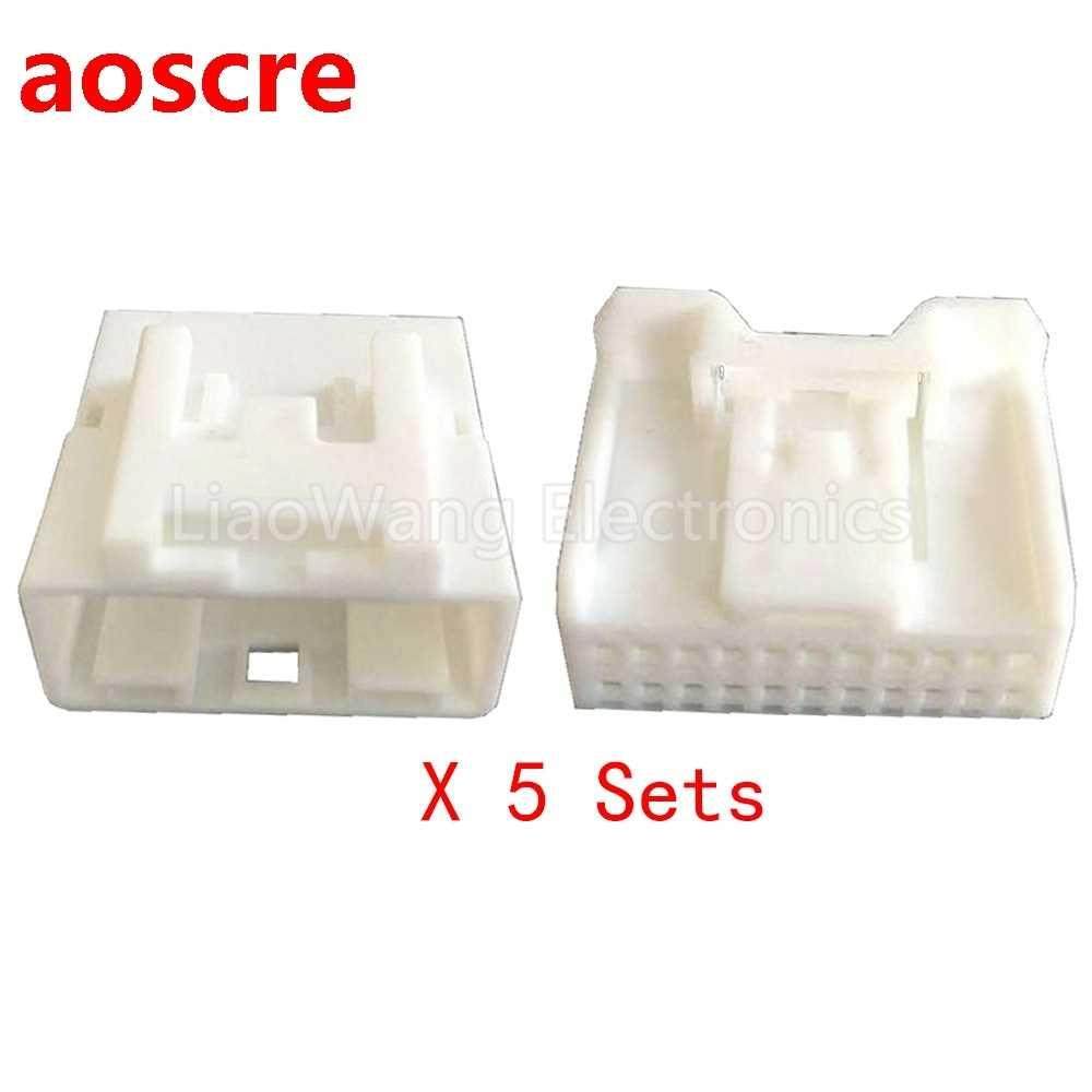 5 Sets 22 Pin Japanese car audio navigation reversing mirror