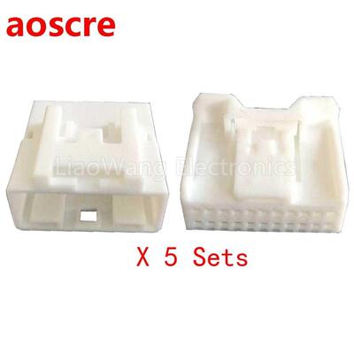 5 Sets 22 Pin Japanese car audio navigation reversing mirror