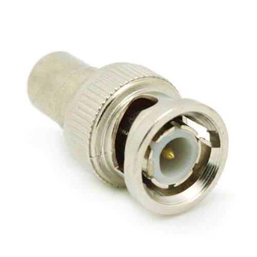 5Pcs BNC Male to RCA Female Coax Cable Connector Adapter Cou