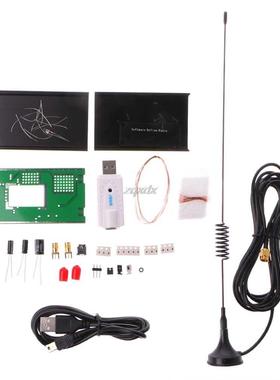 Kit 100KHz-1.7GHz UV HF FM AM RTL-SDR USB Tuner Receiver