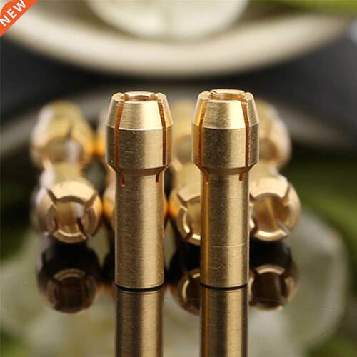10pcs/set ini Drill Chucks Adapter for DREEL Brass Collect