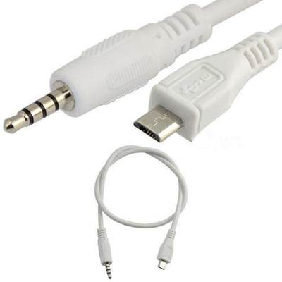 3.5mm Male to Micro USB 5Pin Male Adapter Convertor Cable 0.