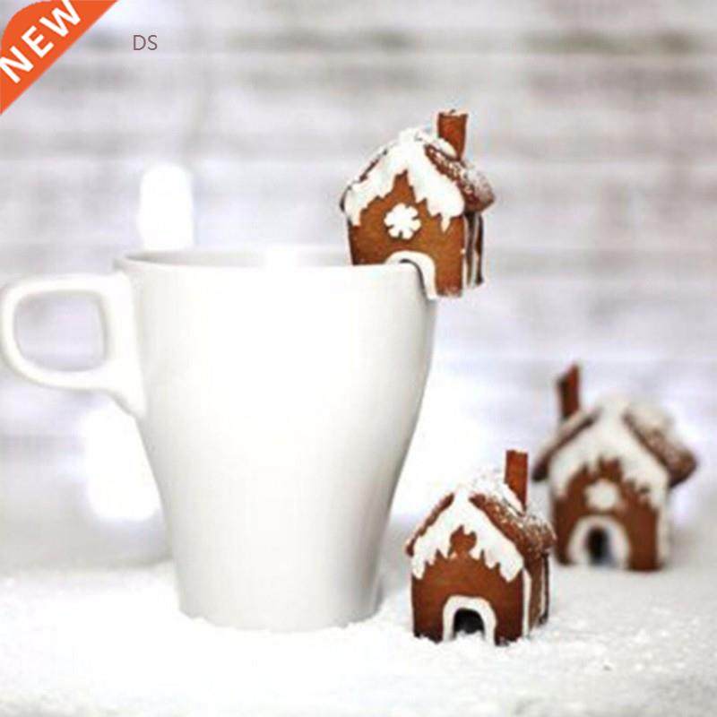 3Pcs Christmas Gingerbread House Biscuit Cutter Set Stainles