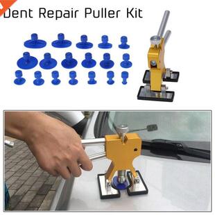 Car Body Paintless Dent Lifter Repair Tool Puller + 18 Tabs