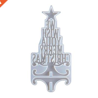 Christmas Tree Ornaments Epoxy Resin Mold Merry Christmas Ho