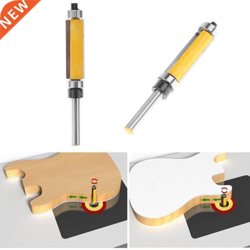 1/4in Shank Flush Router Bits Milling Cutter Wood Engraving