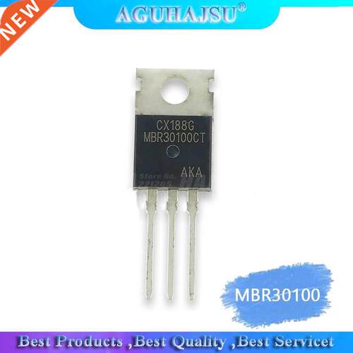 10pcs MBR30100 TO220 MBR30100CT TO-220 MBRF30100CT MBRF30100