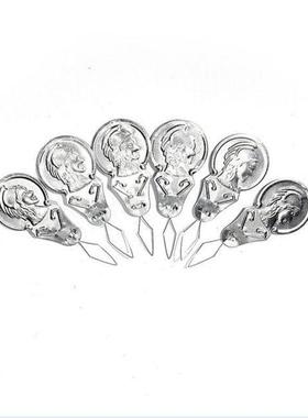 100 Pcs/Lot Bow Wre Needle Threader Hand Machne Sewng St