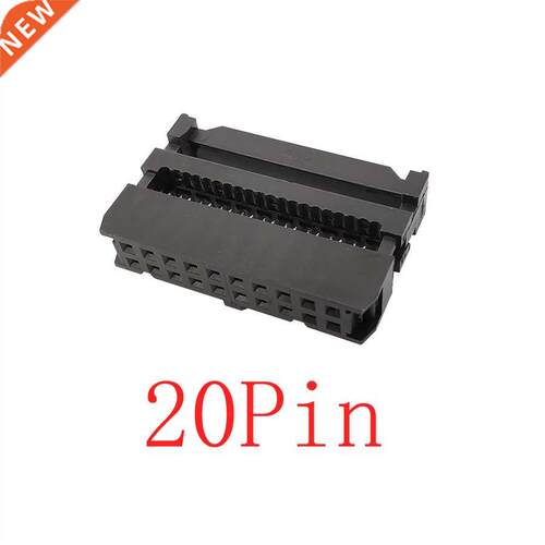 10/20Pcs FC-20P 2x10Pin Dual Row Pitch 2.54mm IDC Socket Con