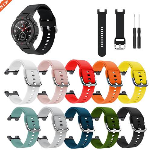 Silicone Strap For Huami Amazfit T-Rex/T-Rex Pro Wristband M