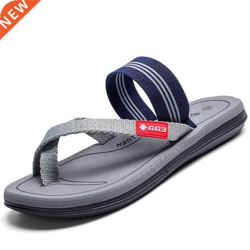 High Quality Brand Fashion Men Slippers Summer Beach Slipper