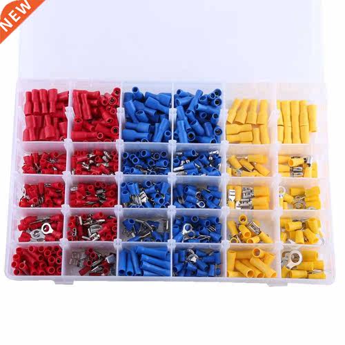 720Pcs Insulated Assorted Electrical Wire Terminal Crimp Con
