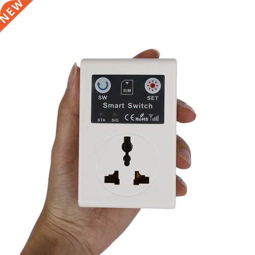 EU 220V Phone RC Remote Control Smart Switch GSM Socket Powe