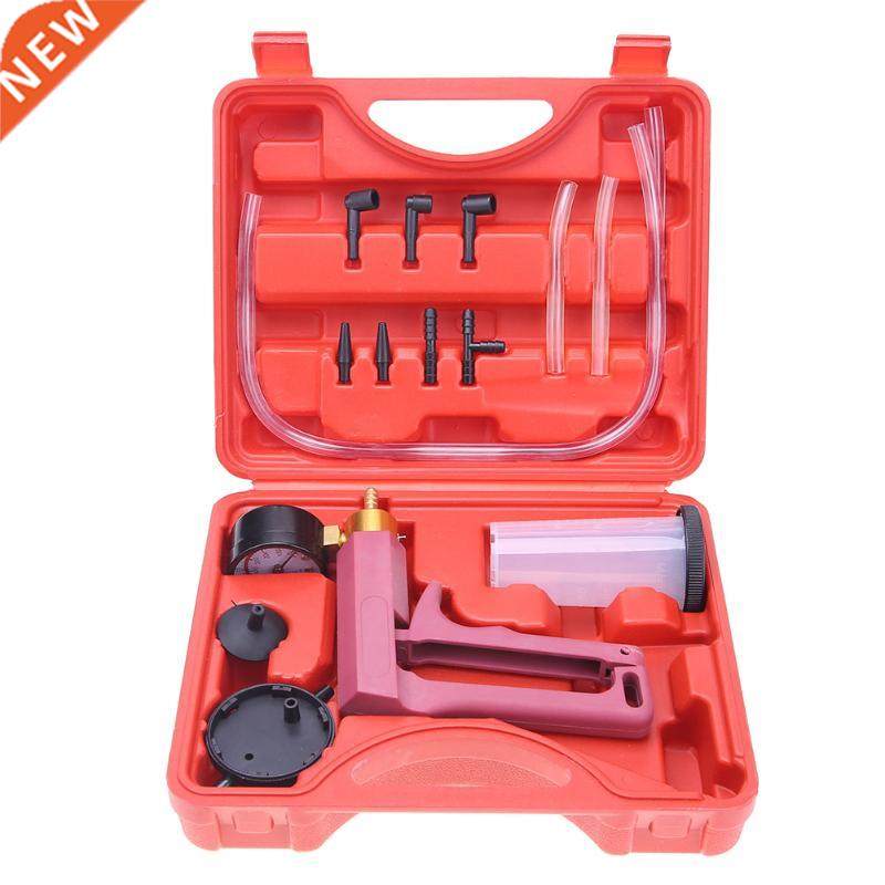 Auto Car Vacuum Pump Brake Oil Tester Kit Brake Bleeder Tool