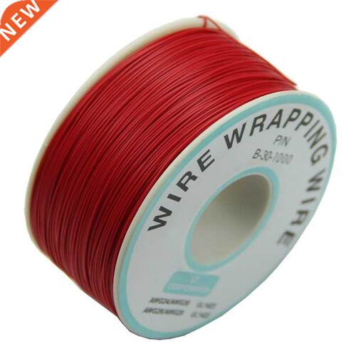 0.25mm Wire-Wrapping Wire 30AWG Cable 305m (Red)