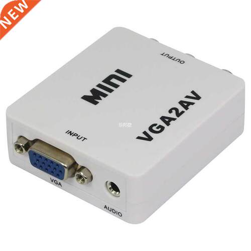 PC to TV converter VGA to AV RCA audio&video converter