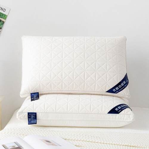 Latex Pillow Quilted Function Feather Pillow Protects The Fi