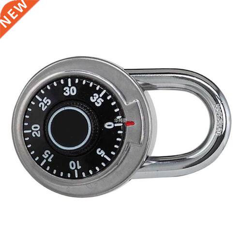 Rotary Padlock Digit Combination Code Lock Safe Round Dial N