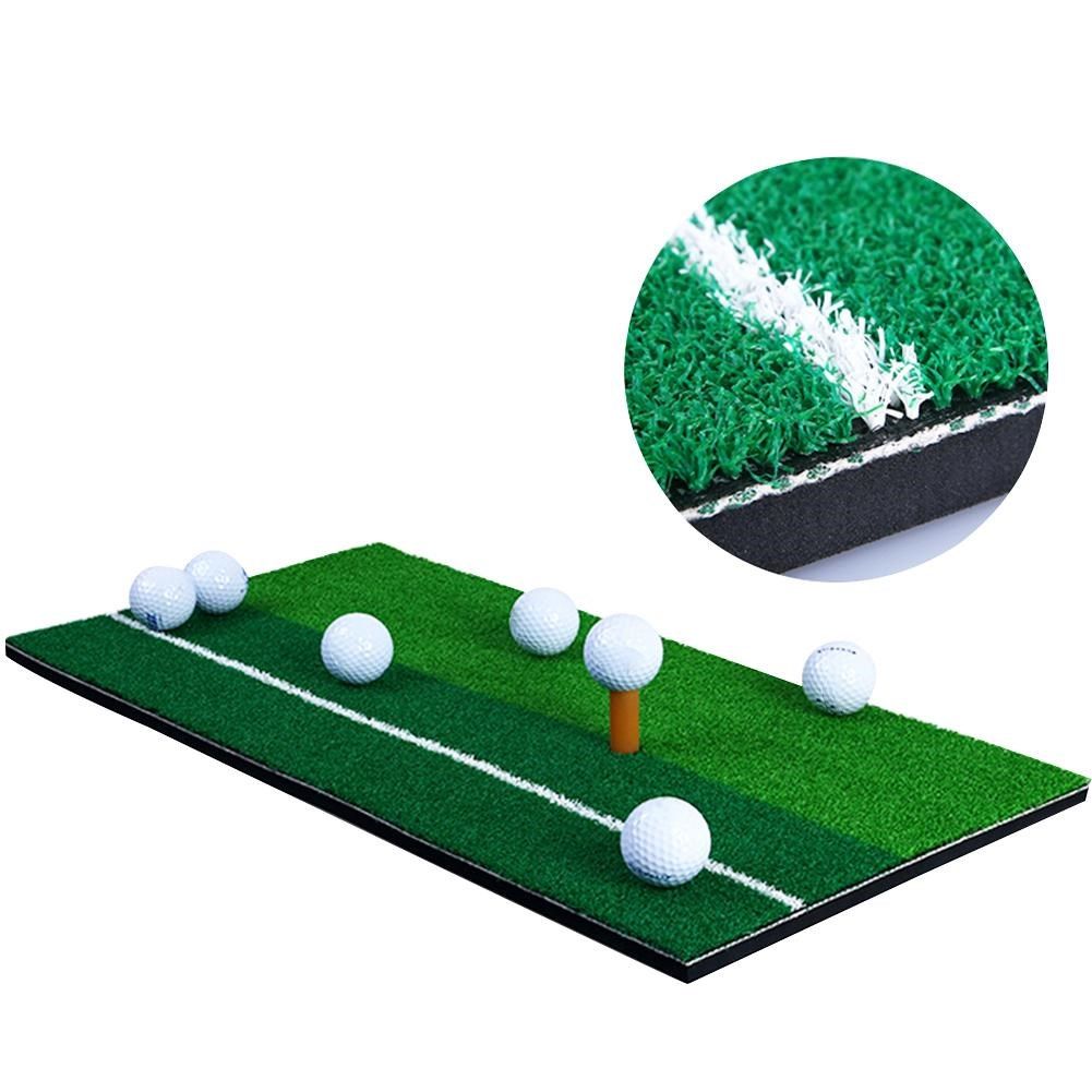 60x30cm Outdoor Indoor Golf Mat Training Practice Hitting Fa