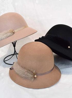 Women Chic Fascinator Hat Cocktail Pillbox Cap Fashion Diamo