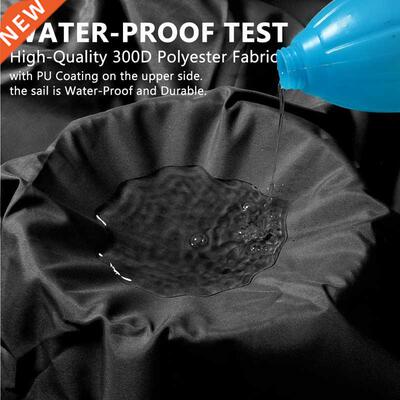 00D 160GSM Rectangular Sunshade Rectangular Awning Sunshade