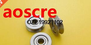 V623ZZ 623VV V Groove Guide Pulley Rail Ball Bearings Metal