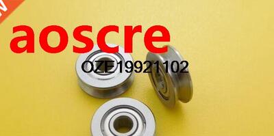 V623ZZ 623VV V Groove Guide Pulley Rail Ball Bearings Metal