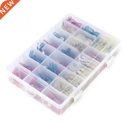 240pcs Shrink Wire Connector Kit Terminals Splice Shrink Wir