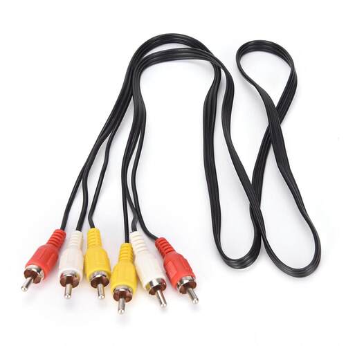 High Quality  RCA Male to  RCA Male Composite Audio Video