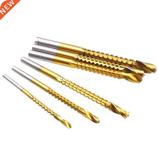 6pcs Coated Hss Holesaw Drills Bit 3mm 4mm 5mm 6mm 6.5mm 8mm