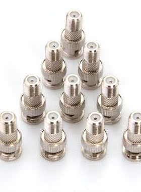 10pcs Male Plug to F Female Jack Adapter Coax Connector Cou