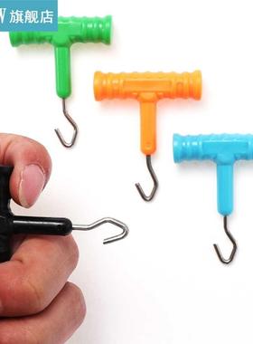 3pcs/set Stainless Steel Fishing Knot Puller Carp Rig Making