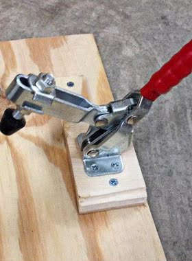 2Pcs GH-12130 Quick Release Toggle Clamp (Vertical) Rubber P