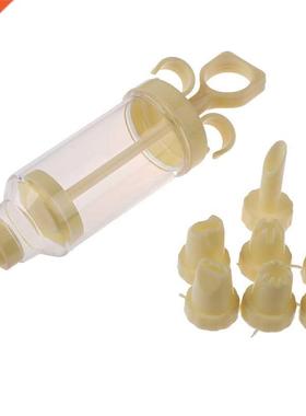Confectionary Cookie Tips Pastry Nozzles Plastic 1 Set 8Pcs