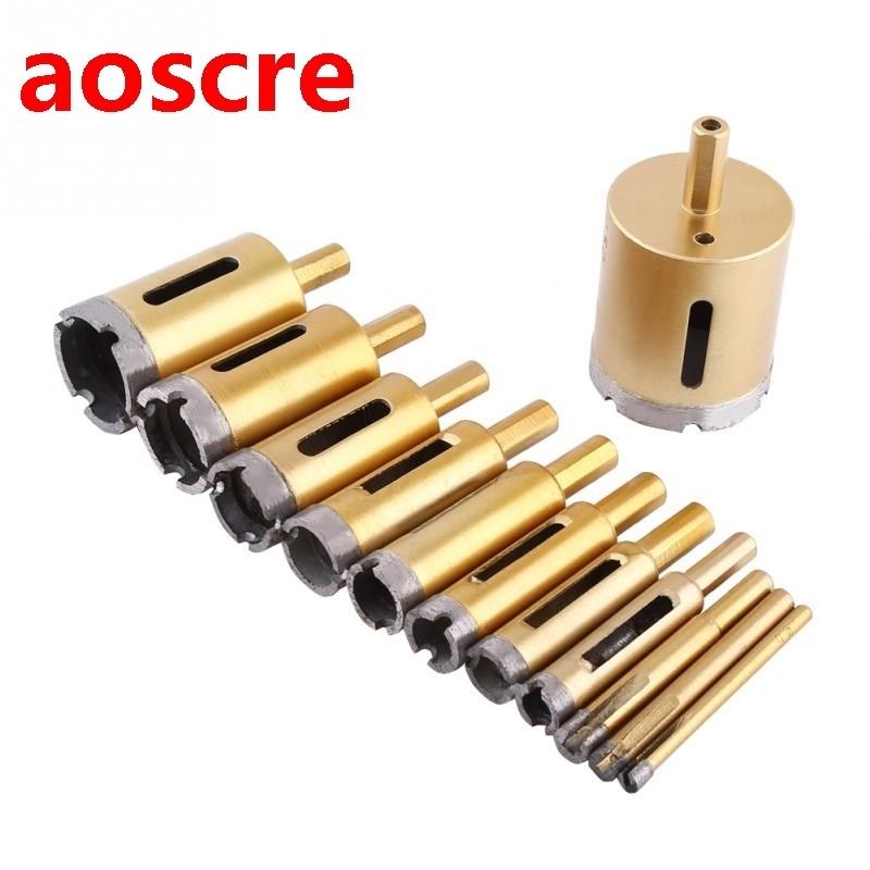 Diamond Drill Bit Hole Saw Glass Cutter Tile Cutting Tool fo