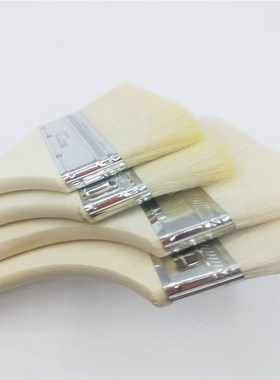 Water based high temperature resistant edible soft wool brus