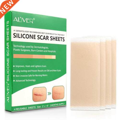 Reusable Silicone Scar Sheets Removal Patch Acne Gel Scar Th