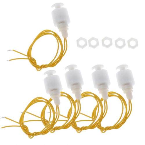 5Pcs/set Water Level Sensor Vertical Float Switch Flow Water