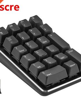 2.4G Wireless Mechanical Numeric Keypad Red Switch Gaming Ke