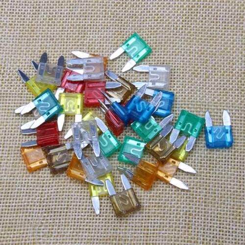 30PCS Auto Car lade Fuses Automoile Cars Security Fuse Sta