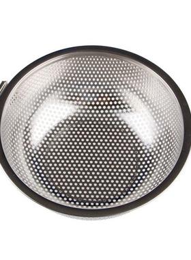 Stainless Steel Kitchen Hole Dense Mesh Sifter Colander Stra