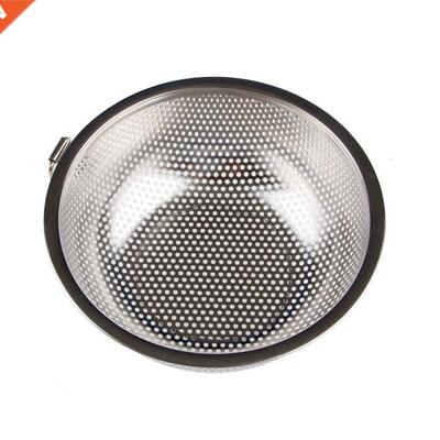 Stainless Steel Kitchen Hole Dense Mesh Sifter Colander Stra